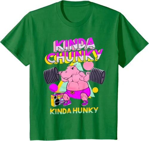 Vista 32 de Kinda Chunky Kinda Hunky, camiseta de gimnasio para culturismo, Negro