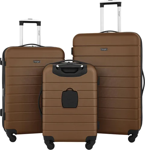Vista 19 de Wrangler Portavasos inteligente para equipaje y puerto USB, color verde azulado, juego de 2 piezas, Negro, Juego de 2 piezas