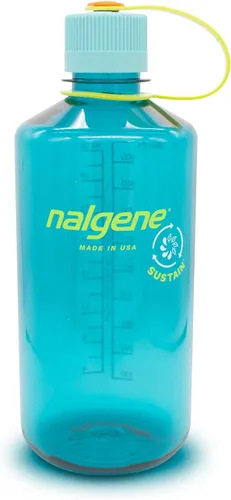 Vista 5 de Nalgene Botella de agua de boca ancha (48 onzas) y botella de agua Tritan de boca estrecha Nalgene Sustain (32 onzas)