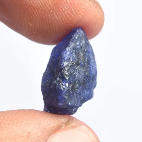 Vista 3 de GEMHUB Assurance - Cristal curativo de zafiro azul natural, 16.05 quilates