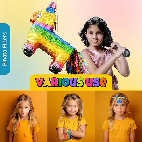 Vista 7 de UpBrands 72 regalos de fiesta para niños, pulseras con cremallera mejorada, juguetes para ansiedad para TDAH, regalos para niños, kit a granel