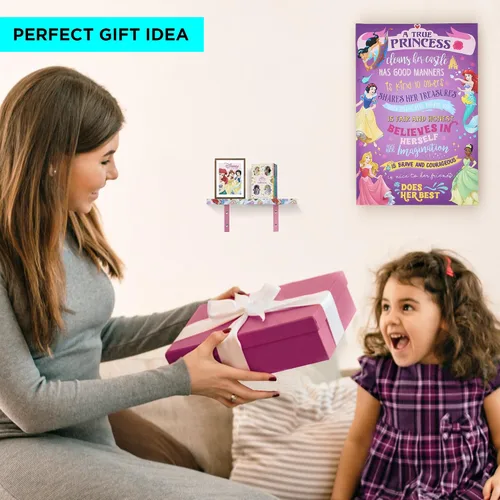 Vista 7 de Lienzo inspirador de Ariel la Sirenita para decoración de pared, póster con cita motivacional de la película de princesa Disney, póster y obras