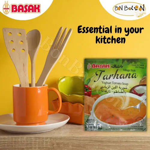 Vista 5 de Basak Tarhana Yogur Tomate Sopa Polvo Natural Hierbas Egipto Árabe Mezcla de Hierbas Hierbas Condimento Especias Especias Cocinar Kosher Halal
