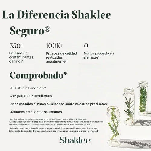Vista 8 de Shaklee Vitalizer Hombres (30 Días)