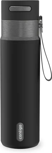 Vista 20 de Contigo Autoseal - Botella de agua de acero inoxidable con aislamiento al Terra Champagne