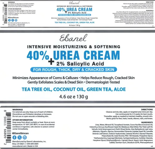 Vista 9 de Ebanel Juego de removedor profesional de callos para pies y crema de urea 40% más ácido salicílico 2%, removedor de callos en el talón y pies, gel