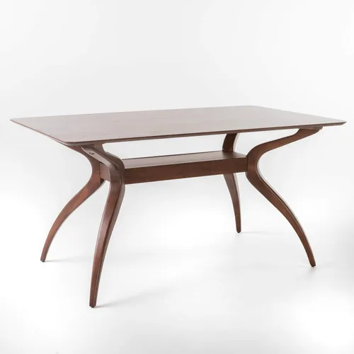 Vista 6 de Christopher Knight Home Barron - Juego de comedor de tela y madera de nogal, juego de 5 piezas, gris claro / nogal