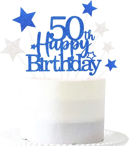 Vista 56 de Decoración brillante para tarta de primer cumpleaños feliz con estrella, adornos personalizados para tarta de 1 cumpleaños, decoraciones de fiesta