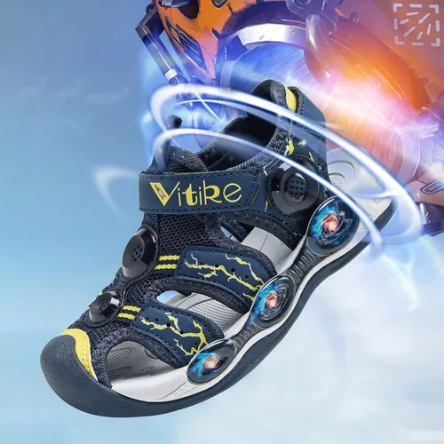 Vista 6 de VITUOFLY Sandalias para niños al aire libre senderismo deportes sandalias niñas piscina playa zapatos de verano zapatos de agua zapatillas