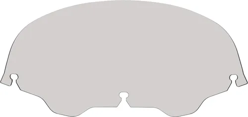 Vista 4 de Memphis Shades MEP8101 Parabrisas Negro (Reemplazo Para Baggers 5" Hd 96-13 Flht)