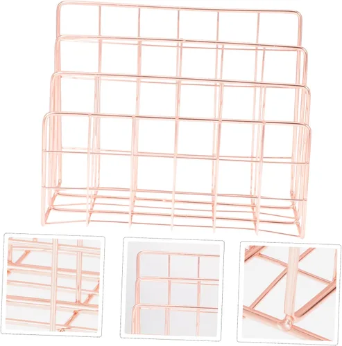 Vista 9 de Housoutil Estante de almacenamiento de correo, estanterías para colgar en la pared, estantes decorativos para almacenamiento en la pared, estantería