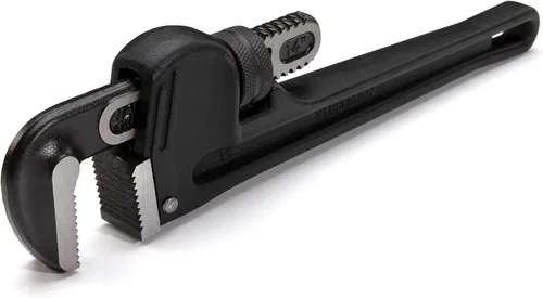 Vista 10 de Steelman 60883 Llave de tubo de mango recto de hierro fundido resistente de 10 pulgadas