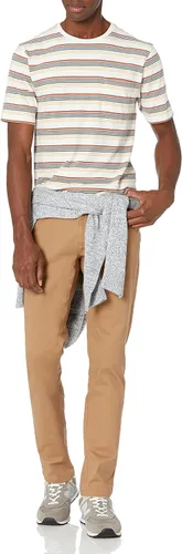 Vista 4 de Tienda Essentials Pantalón chino elástico de 5 bolsillos para hombre (anteriormente Goodthreads)