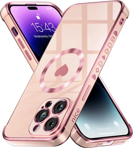 Vista 14 de Para iPhone 15 Funda de silicona a prueba de golpes lindo diseño suave de silicona cámara de protección de corazón encantador fundas para iPhone 15