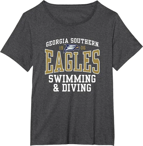 Vista 3 de Georgia Southern University Eagles Swimming and Diving T-Shirt