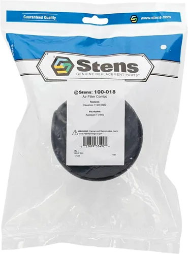 Vista 5 de Stens Filtro de aire Combo Shop Pack 100-018-12 para Kawasaki 11029-0032