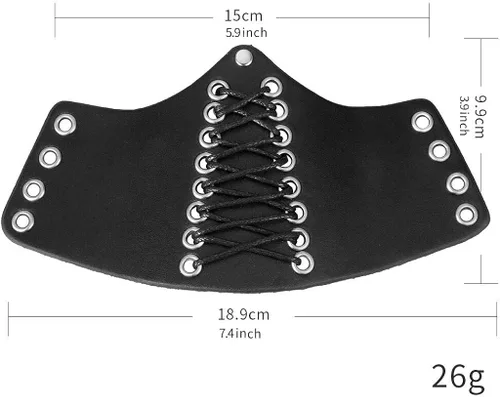 Vista 5 de Brazaletes vikingos de cuero con armadura LARP en relieve, amuleto de talismán nórdico para hombres y mujeres, regalos de un par, Adjustable