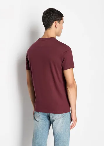 Vista 4 de AX ARMANI EXCHANGE Icon Chest Graphic - Camiseta para hombre