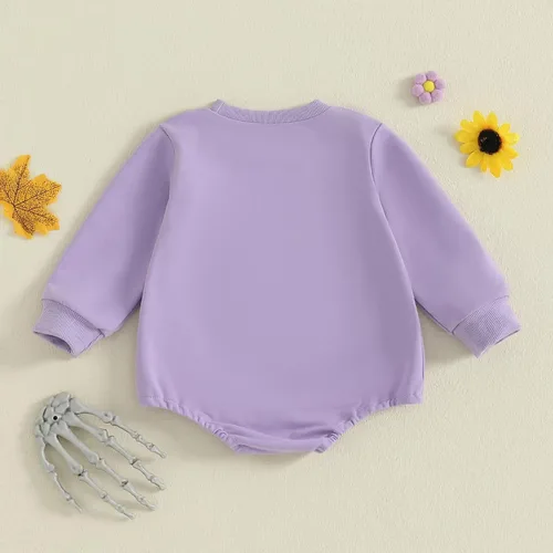 Vista 29 de Kuriozud Mameluco de burbujas para bebé recién nacido, manga larga, suéter de gran tamaño, ropa de otoño e invierno