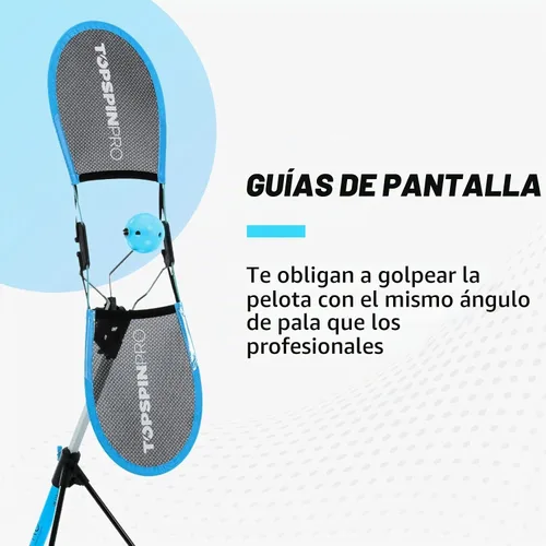 Vista 4 de TopspinPro Ayuda de entrenamiento de pickleball - Aprende Topspin rápidamente para un mejor control y consistencia Practica en cualquier lugar