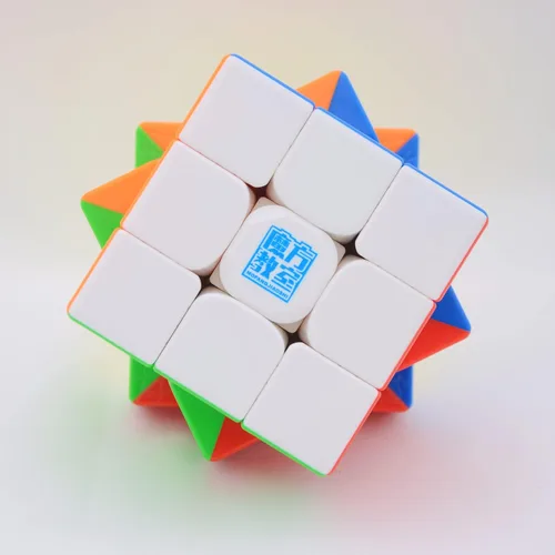 Vista 2 de Bukefuno MoYu Super RS3M 2022 Maglev Ball Core versión 3x3 Cubo magnético de velocidad sin calcomanías MFJS rompecabezas mágico 3x3x3 cubo Moyu 2022