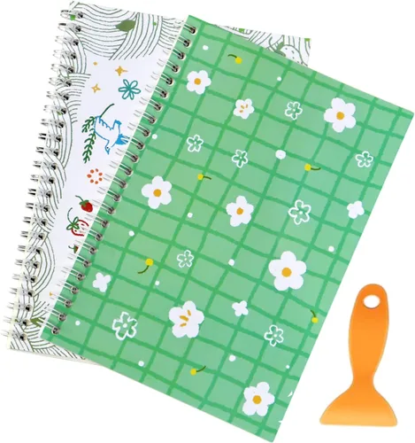 Vista 6 de 2 piezas de álbumes de calcomanías para coleccionar, reutilizables, organizador de calcomanías, libro de almacenamiento para colección
