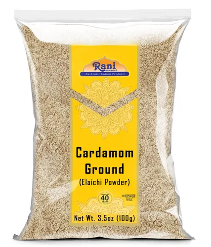 Vista 10 de Rani Cardamomo (Elachi) Molido, especia india en polvo, 80 onzas (5 libras) 5.0 lbs a granel ~ Todo natural Sin color añadido Apto para gluten