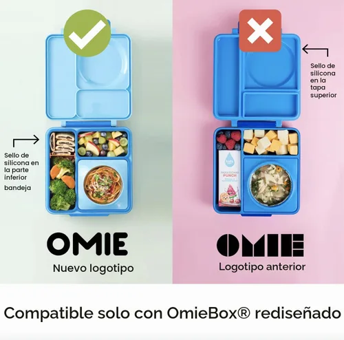 Vista 5 de Omie Caja (paquete de 2) recipientes para salsas a prueba de fugas, recipiente para aderezo de ensalada, recipiente de condimentos con tapas