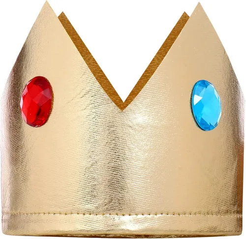 Vista 6 de Disfraz de princesa melocotón para niñas vestido de princesa melocotón con corona Halloween cosplay carnaval