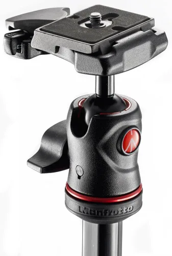 Vista 14 de Manfrotto, MKBFRA4-BH BeFree, trípode de aluminio compacto para viaje, color negro.