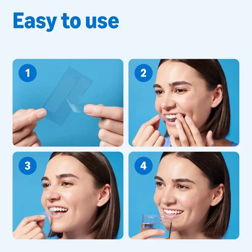 Vista 7 de Amazon Basics Kit de tiras blanqueadoras de dientes de 10 días, 10 tratamientos, 1 paquete (anteriormente Solimo)