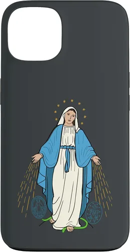 Vista 7 de Nuestra Señora de Gracia - Funda Milagrosa Virgen de la Medalla para iPhone 17