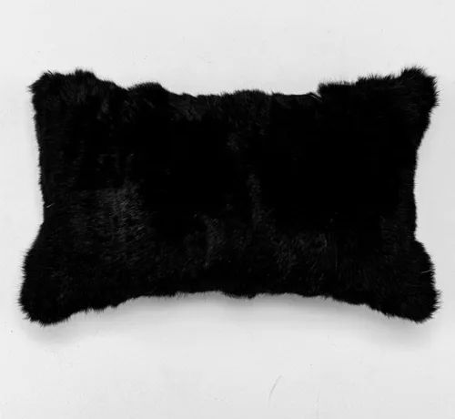 Vista 16 de Fundas de cojín de piel de conejo de lujo, fundas de almohada suaves y decorativas para salas de estar, funda de cojín decorativa de piel de conejo