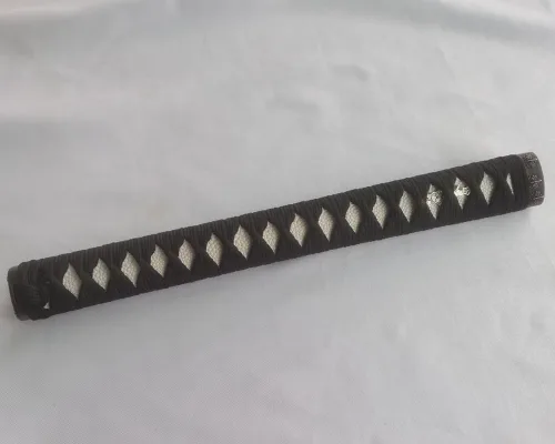 Vista 13 de Mango de Espada Tsuka 10.2in o Especificaciones Especiales Herrajes de Aleación/Cobre/Hierro e Imitación o Samegawa Real