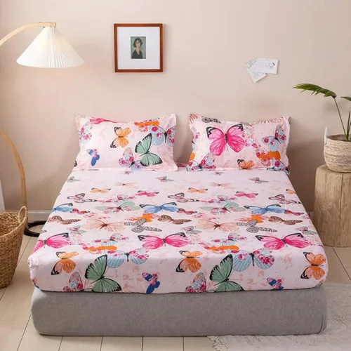Vista 25 de Juego de sábanas bajeras con estampado de mármol, tamaño individual, elegante, de lujo, color negro, para niños, adolescentes, adultos, decoración