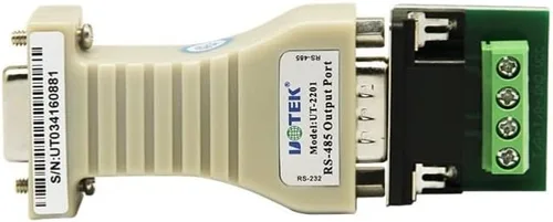 Vista 2 de UTEK UT-2201 alimentado por puerto, RS-232 a RS-485, tamaño pequeño