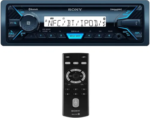 Vista 2 de Sony - Receptor multimedia digital Marine con Bluetooth DSXM55BT, Azul