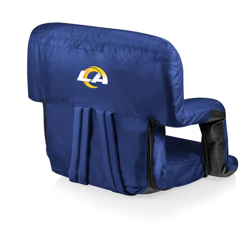 Vista 11 de PICNIC TIME Silla reclinable portátil con asiento Ventura de San Francisco 49ers negro