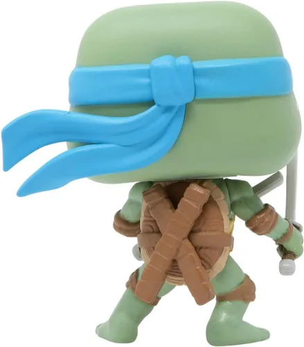 Vista 7 de POP Teenage Mutant Ninja Turtles - Figura de vinilo de Leonardo Funko (con funda protectora de caja compatible)