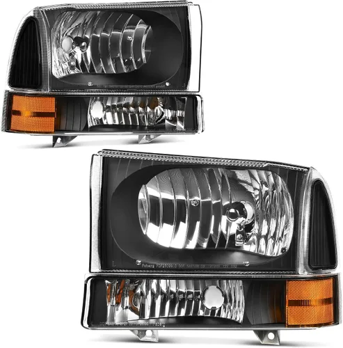 Vista 17 de oEdRo Switchback - Conjunto de faros delanteros LED compatibles con Accord 2003 2004 2005 2006 2007 DRL, par de repuesto con carcasa negra