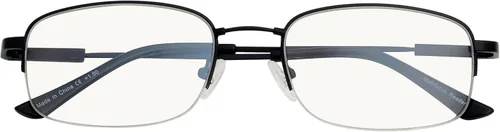 Vista 11 de BFOCO Gafas de lectura progresivas multienfoque anti UV para hombre, 3 niveles, lectores de visión para mujer (dorado, +1.00)