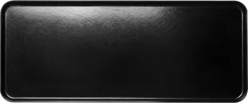 Vista 2 de Carlisle FoodService Products 1230FMT309 Bandeja de exhibición de servicio de alimentos, 30 x 12 pulgadas, color negro (paquete de 12)