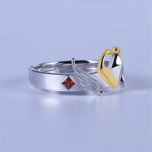 Vista 3 de Anime Shiryu Ikki Shun - Anillo de plata de ley 925 para cosplay