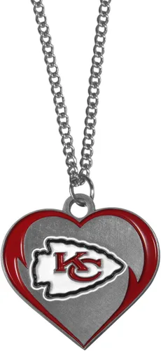 Vista 11 de Siskiyou Sports NFL unisex-adult Heart Necklace