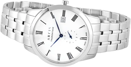 Vista 3 de The Tramontane - Reloj de pulsera de acero inoxidable hecho en Suiza, Acero