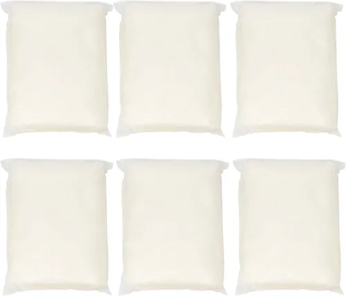 Vista 8 de Cortinas de techo de gasa, 6 paneles de 5 x 15 pies, cortinas de techo beige para boda, tela transparente, cortinas decorativas para eventos