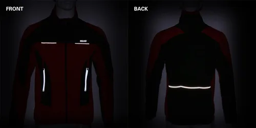 Vista 9 de ARSUXEO - Chaqueta térmica para ciclismo (forro polar)