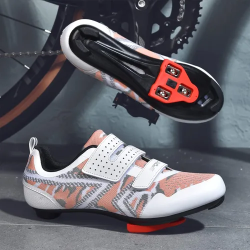 Vista 5 de ULTIANT Zapatos de ciclismo para hombre y mujer, compatibles con Peloton, zapatos de equitación para interiores, zapatos de bicicleta de carretera