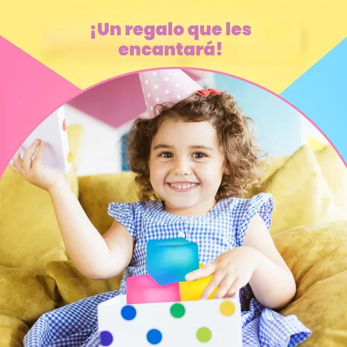 Vista 7 de ZaxiDeel Juguetes de Presión Cubo de Estrés Paquete de 3: Juguetes Sensoriales Llenos de Gel de Alta Densidad, Cubo de 2.1", Juguetes de Presión