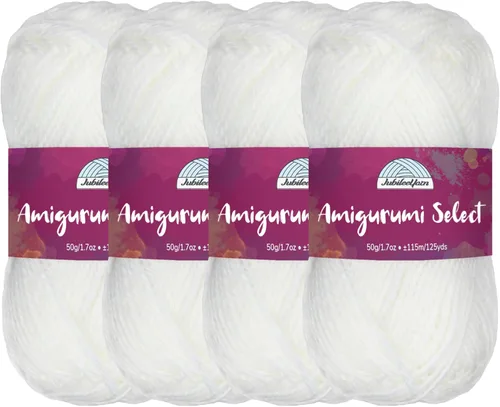 Vista 16 de JubileeYarn Amigurumi Select - Hilo acrílico DK - Begonia - 4 madejas